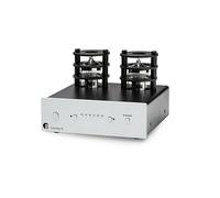 Pro-Ject Tube Box E, préamplificateur Phono à Tubes entièrement Discret (Blanc)