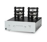 Pro-Ject Tube Box E, préamplificateur Phono à Tubes entièrement Discret (Blanc)