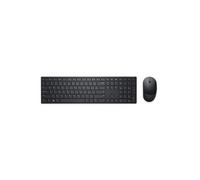 Pro KM5221W - Ensemble clavier et souris - sans fil - 2.4 GHz - QWERTZ - Allemand - noir