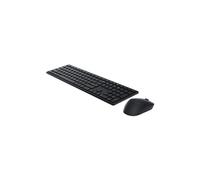 Pro Keyboard and Mouse KM5221W - Retail Box - ensemble clavier et souris - sans fil - 2.4 GHz - QWERTY - International US - noir - avec 3 years NBD
