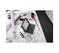 Clavier Zagg Pro Keys - Clavier et étui - rétro-éclairé - Bluetooth - QWERTZ - Allemand - noir/gris clavier, noir/gris étui - pour Apple 10.9-inch iPad Air (4ème