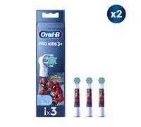 Pro Kids Brossettes Spiderman, 6 Unités Multicolore TU