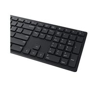 Pro KM5221W - Ensemble clavier et souris - sans fil - 2.4 GHz - QWERTY - R.-U. - noir - avec 3 years NBD Advance Exchange