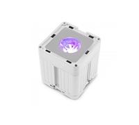 BeamZ Pro KUBE20WH Projecteur LED PAR Uplight sur Batterie IP65 - Blanc, 20 Watts, RGBWA-UV, Autonomie 12H Blanc