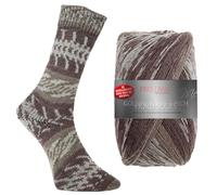 Pro Lana Fjord Socks Couleur 194 Laine à tricoter Motif norvégien 100 g 400 m