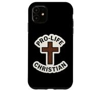Pro-Life Christian Church Support pour Enfant à naître Coque pour iPhone 11