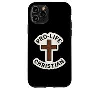 Pro-Life Christian Church Support pour Enfant à naître Coque pour iPhone 11 Pro