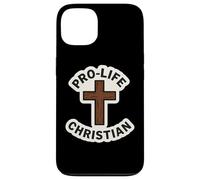 Pro-Life Christian Church Support pour Enfant à naître Coque pour iPhone 13