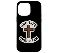 Pro-Life Christian Church Support pour Enfant à naître Coque pour iPhone 14 Pro Max