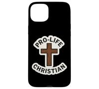 Pro-Life Christian Church Support pour Enfant à naître Coque pour iPhone 15 Plus