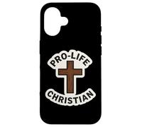 Pro-Life Christian Church Support pour Enfant à naître Coque pour iPhone 16