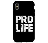 Pro-Life Conservative Pro Life Activist Droits des bébés à naître Coque pour iPhone X/XS