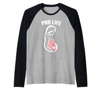 Pro Life I Am Pro Life Generation Anti-avortement Hommes Femmes Manche Raglan