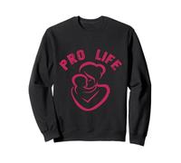 Pro Life I Am Pro-Life Generation Anti-avortement Hommes Femmes Sweatshirt