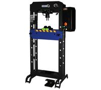 Pro-Lift-Montagetechnik 00356 Presse d'atelier électrique 20t avec pédale Presse industrielle + lampe de travail