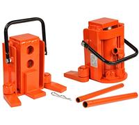 Pro-Lift-Montagetechnik Cric de machine 8t - Pieds pivotants - Cylindre hydraulique - 00001