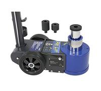 Pro-Lift-Werkzeuge Cric pneumatique télescopique 40 t/20 t - Cric pneumatique en acier à 2 niveaux - Pour atelier 40 t/20 t - Professionnel - Pour camion et voiture