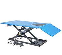 Pro-Lift-Werkzeuge Pont élévateur quad, 675 kg, pour moto, avec pied + entraînement pneumatique, support de montage, plate-forme de travail