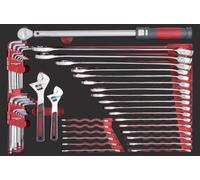 PRO LINE Clés mixtes EVA, jeu de couple 60x40 44 pcs.