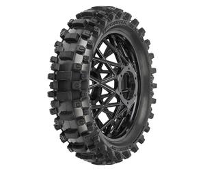 Pro-Line Racing Dunlop Geomax MX33 V2 Bead CR4 Rear Tire MTD Bullyspoke Black Promoto-MX PRO1023010 Tire
