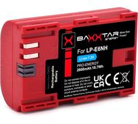 Pro LP-E6NH Batterie Rechargeable (2600mAh) - Compatible avec Canon R5 R5c R6 R6II R7 etc.