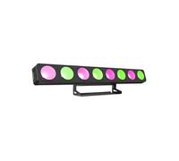 Pro LUCID 2.8 Barre LED RGBW Effet Wash - 8 LEDs 30 Watts, Daisy Chain, Automatique, LEDs Contrôlables