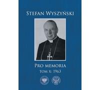 Pro memoria 1963, volume 10