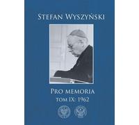 Pro memoria Volume 9 1962