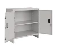 Prometal Armoire en métal, Gris RAL 7035, 80 x 40 x 40 cm
