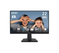 MSI Pro MP225 Écran bureautique 21'' Full HD- Dalle IPS 1920 x 1080, 100 Hz, Respectueux des Yeux, Réglable en Inclinaison - HDMI, VGA