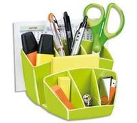 Pro Multipot Gloss 6 compartiments + 2 espace - Dimensions L14,3 x H9,3 x P15,8 cm coloris vert anis G