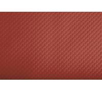 Pro Nappe - Réf 304137I - Set de table jetable en papier gaufré et satiné - Format 30X40 cm - Couleur terracotta- Fabriqué en France - En barquette de 500 sets.