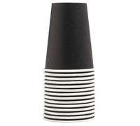 Gobelet en carton, 0,2 l, noir