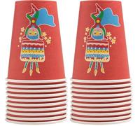 Pro Nappe - Réf 89160i - 10 Gobelets en carton - 20 cl - Super-héros (Lot de 2)