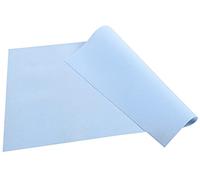 Pro Nappe - Réf. S340125I - Set de table non tissé spunbond - Tissu indéchirable, déperlant et essuyable - Format 30X40 - Couleur bleu ciel - Fabriqué en France - En barquette de 100 sets