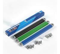 Pro Offset Extension Wrench Set, Impact Ready 15.4" Long&15mm Slim, 744g Heavy Duty Reinforced Steel Tight Reach Wrench with 1/4", 3/8", 1/2" Square Drive Adapters for Automotive Repair (3PCS-C)