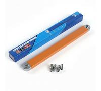 Pro Offset Extension Wrench Set, Impact Ready 15.4" Long&15mm Slim, 744g Heavy Duty Reinforced Steel Tight Reach Wrench with 1/4", 3/8", 1/2" Square Drive Adapters for Automotive Repair (Orange)