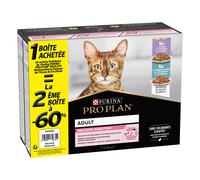 Pro Plan Adulte Delicate Digestion Dinde Poisson Sauce 10x85g - Le Second à -60%