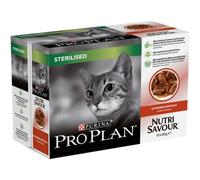 Purina Pro Plan Adulte Stérilisé Maintenance – Bœuf en sauce – 10 x 85 g