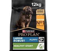PURINA PRO PLAN | Healthy Start | Croquettes pour Chiot de grande taille de morphotype robuste | Renforce les défenses naturelles du chiot | Riche en Poulet | Sac de 12kg