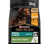 PURINA PRO PLAN | Healthy Start | Croquettes pour Chiot de taille petite et mini | Renforce les défenses naturelles du chiot | Riche en Poulet | Sac | Lot de 1 x 3 Kg