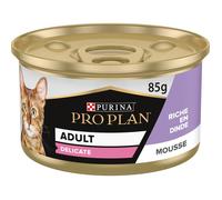 PRO PLAN DELICATE Mousse Dinde 85g Boites Repas pour chat adulte