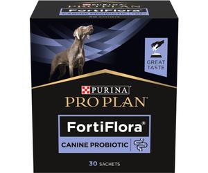 Pro Plan Fortiflora Pour La Santé Et L'Équilibre Intestinal Probiotique Pour Chien 30x1g