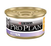 Pro Plan JUNIOR - Mousse riche en Poulet - 85g - Boites repas pour Chaton - Lot de 24