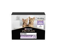 Purina Pro Plan Cat Kitten Healthy Start – Dinde en sauce – 10 x 85 g