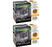PRO PLAN® NUTRISAVOUR Sterilised Chat - Poulet en sauce Pâte 2x10x85 g