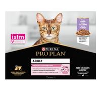 Pro Plan Sensitive Digestion Santé Digestive Pâtée Pour Chat Adulte Dinde En Sauce 10x85g