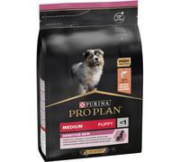 Purina Pro Plan - Croquettes Sensitive Skin pour chiot de moyenne taille - Au saumon - Sac 3 kg