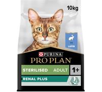 Pro Plan Sterilised Adult RENAL PLUS Lapin 10kg - Croquettes complètes pour chats adultes stérilisés