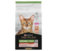 PRO PLAN Sterilised Vital Functions Croquettes pour chat riches en saumon 1.5kg x2